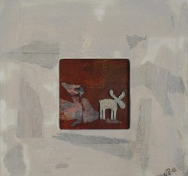 Vit älg - Gittas verkstad