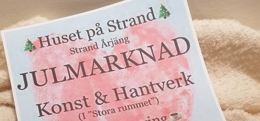 Julmarknad Huset på Strand 2019